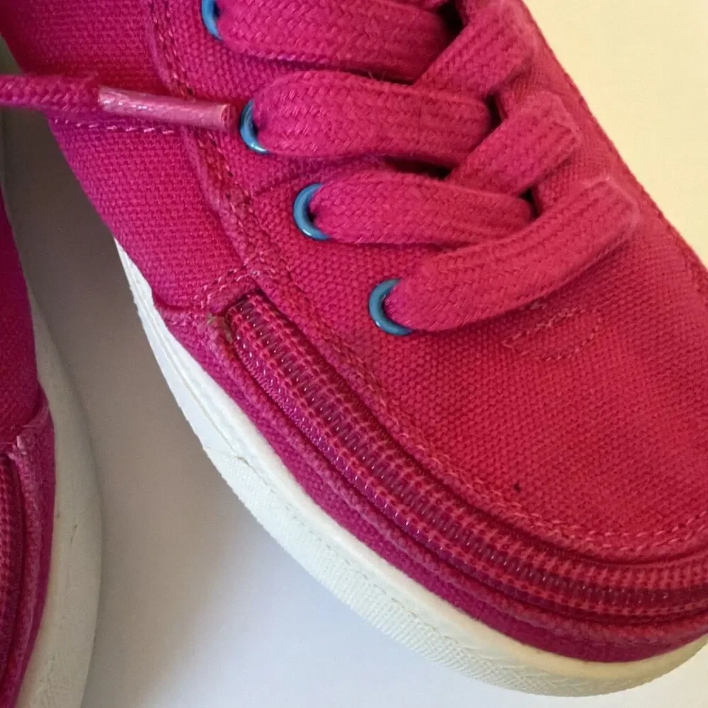 BILLY Footwear Billy High Top Pink Canvas Kids 2